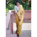 Pure Linen | Jamdani Saree | | Yellow