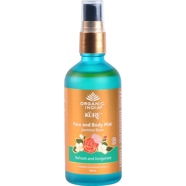 Organic India | Natural Mist | Jasmine & Rose | 100 ml