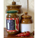 Handmade Stuffed Red Chilli Pickle | 180 g