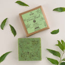 Nat Habit Neem Basil Soap | Cold Processed | 125 g | Pack of 2