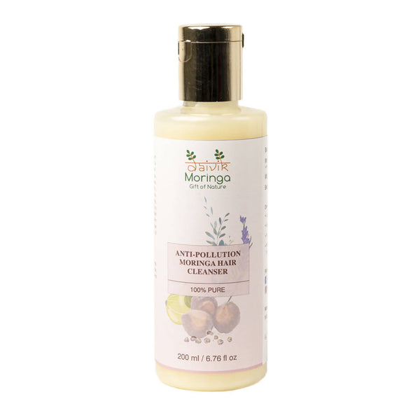 Hair Cleanser | 100% Pure Anti Pollution Moringa | 200 ml.