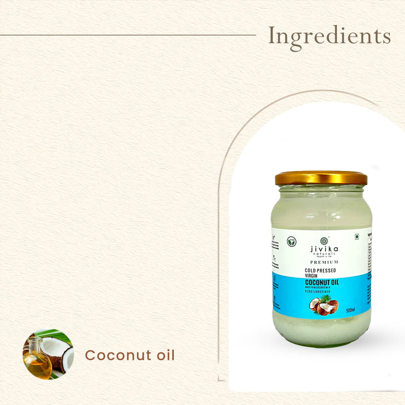 Virgin Coconut Oil | Cold Pressed Coconut Oil | 500 ml