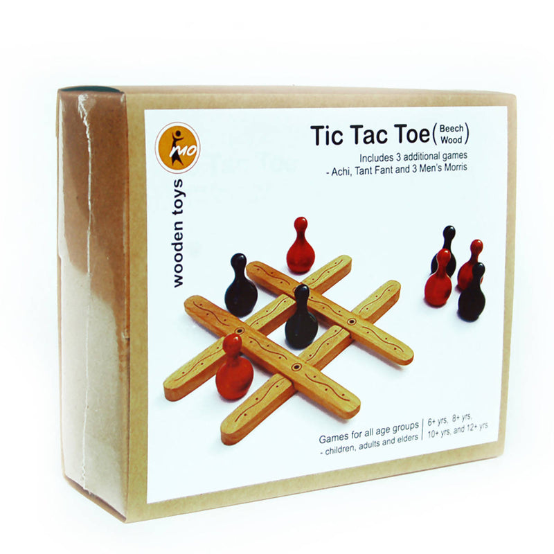 Wooden Kids Game for Kids | BPA Free | Tic Toe