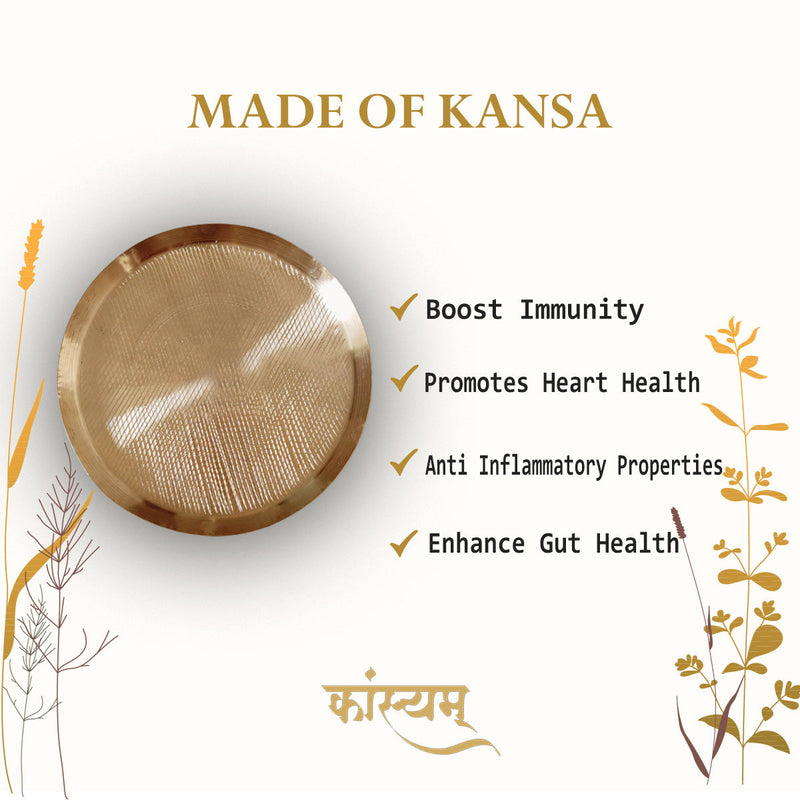 Kansa Thali | 12 Inches