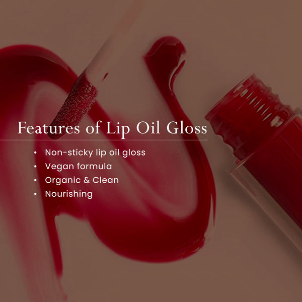 Lip Gloss | Softens Lips | Sangria | 6.5 ml