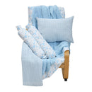 100% Organic Cotton Baby Cot Bedding Set | Sky Blue