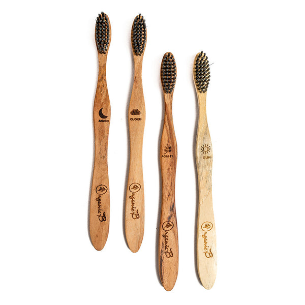 Wooden Toothbrush | Neem Wood | Set of 4