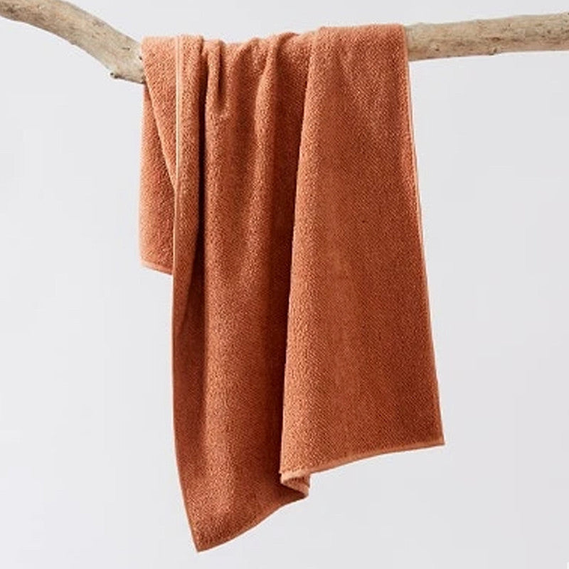 Organic Cotton Bath Towel | Orange