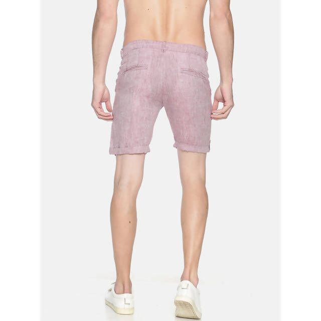 Hemp Slim Fit Shorts | Maroon