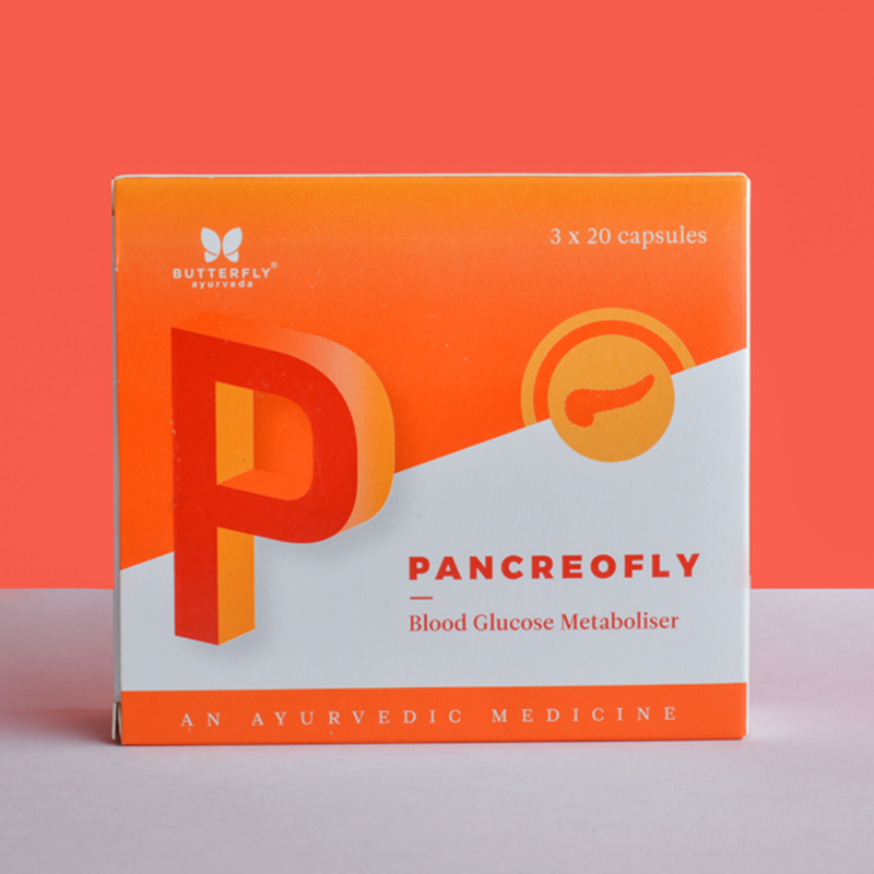 Pancreofly Capsules - Ayurvedic Medicine For Diabetes | 60 Capsuless