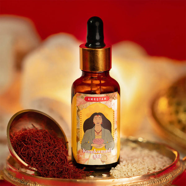 Amrutam Kumkumadi Oil | Skin Radiance | 12 ml.