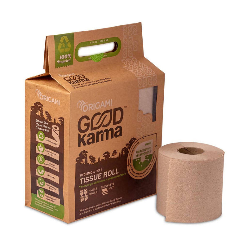 Toilet Roll | Recycled | Unbleached | 4 in1