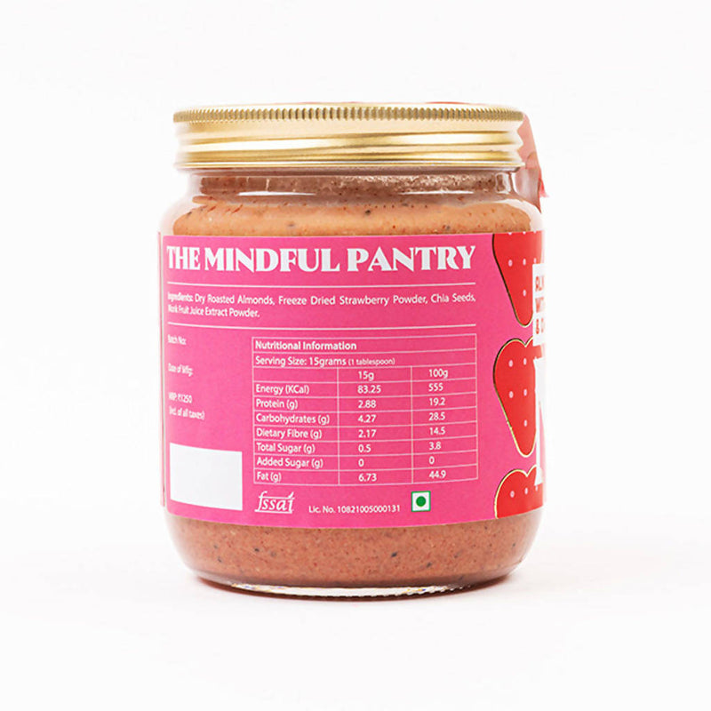 Strawberry and Chia Seed Almond Butter I 530 g