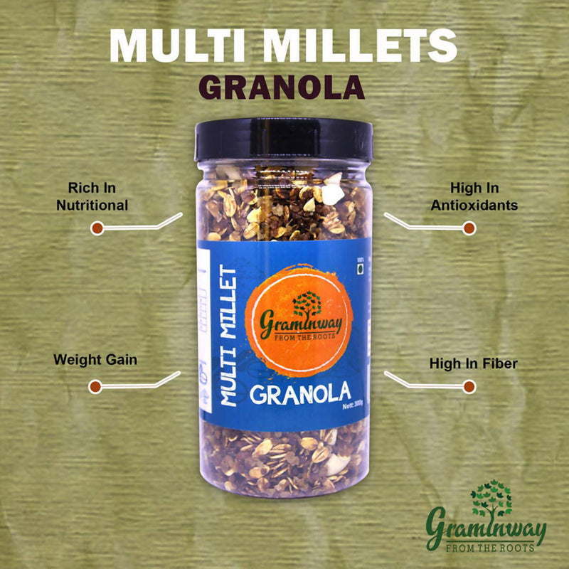 Natural Multi Millet Granola | 300 g