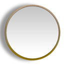 Bamboo Round Large Mirror | Yellow