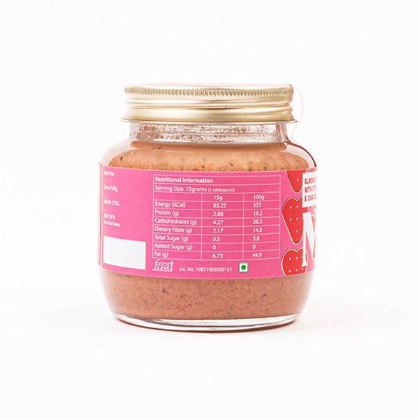 Gluten Free Almond Butter with Strawberry and Chia Seed | 275 g