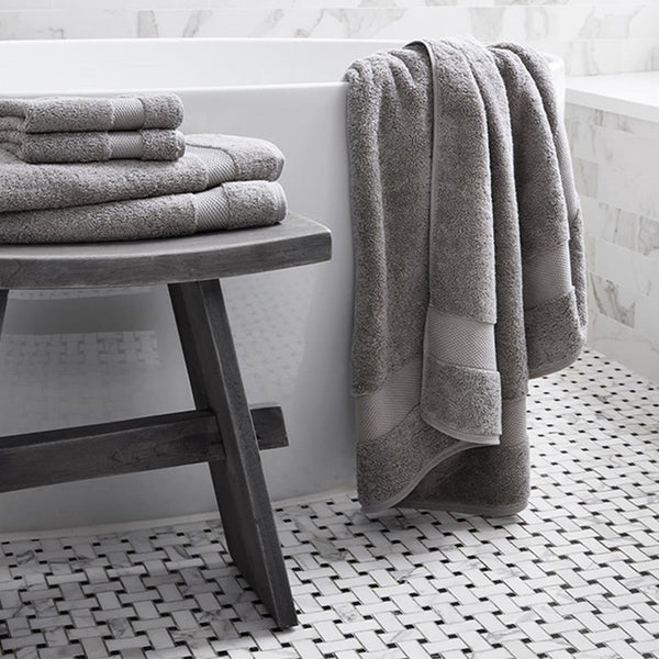 Organic Cotton Bath Towel |  Stone Grey