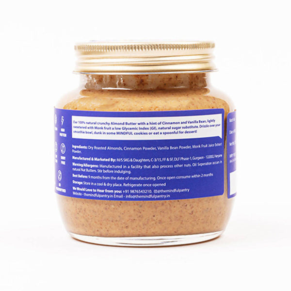 Almond Butter | Cinnamon & Vanilla Bean | Low Carb | 275 g