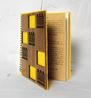 Gift for Kids | Handmade Yellow Window Bagh Print Diary