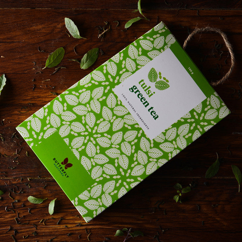 Tulsi Green Tea | Detoxifying, Relaxation & Boosting Immunity | 100 g