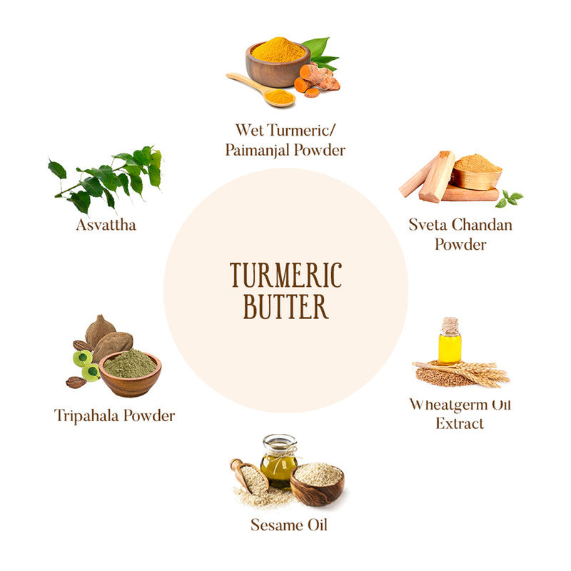 Turmeric Butter | Anti Pigmentation | Reduces Dark Circle | 25 g