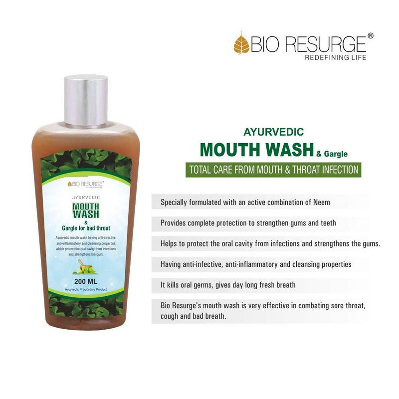 Ayurvedic Mouth Wash | Clove Spearmint | 200 ml | Pack of 3