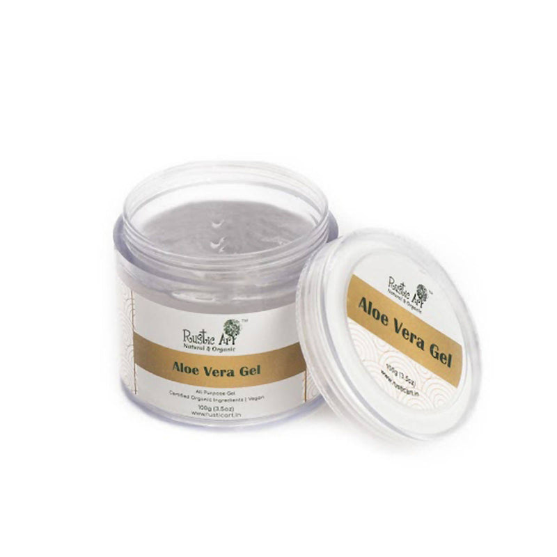 Organic Face Gel | Aloe Vera And Lemon | 100 g