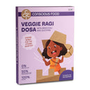 Veggie Ragi Dosa Mix | With Broccoli and Zucchini | 100% Natural | No Sugar | 200 g Pack of 2