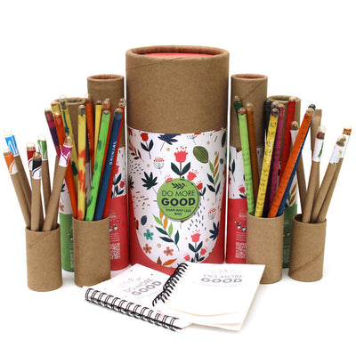 Eco Friendly Stationery Gift Box | 50 Plantable Seed Pencils