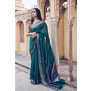 Festive Wear | Maheshwari Cotton Silk Saree | Green