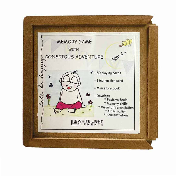 Wooden Handcrafted Togetherness Memory Game