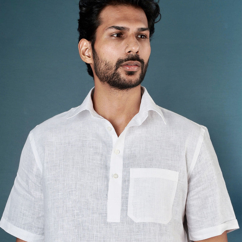 White Shirt | Pure Linen Shirt