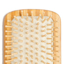 Bamboo Brush | Wooden Paddle Brush | For Hair | Brown