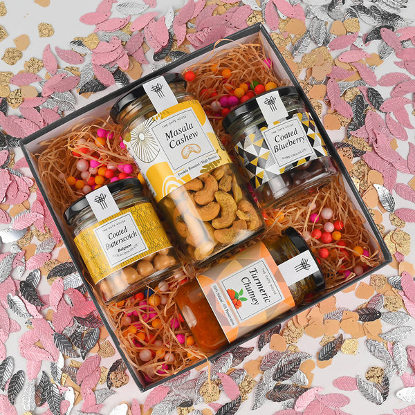 Healthy Gifts | Natural Gold Butterscotch Hamper | Set of 4