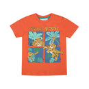 Organic Cotton Short Sleeves T-Shirt for Kids | Orange