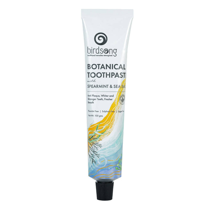 Organic Toothpaste | Sugar Free | Botanical Sea Salt | 100 g