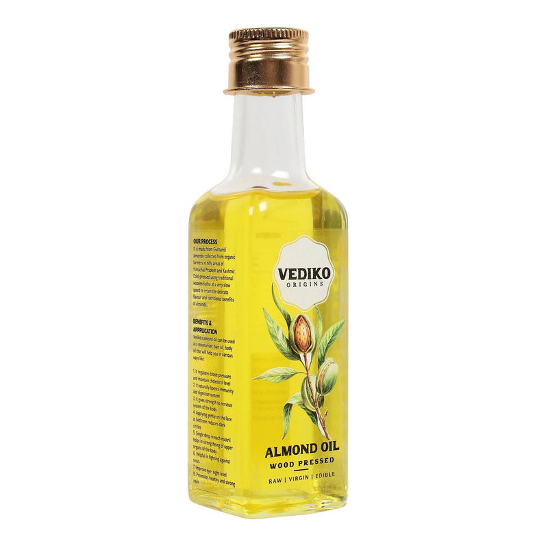 Almond Oil | Wood Pressed | Gurbandi Badaam | 100 ml